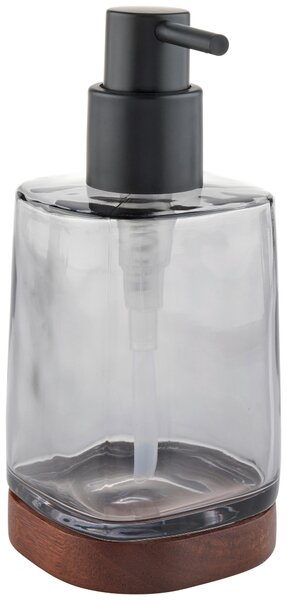 DÁVKOVAČ MÝDLA šedá, černá, barvy akácie Homeware