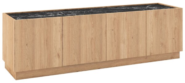 Marckeric TV stolek Dione 160 x 41,8 cm s dubovým dekorem