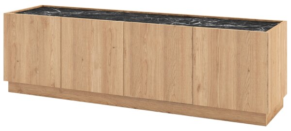 Marckeric TV stolek Dione 160 x 41,8 cm s dubovým dekorem