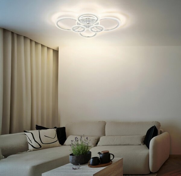 STROPNÍ LED SVÍTIDLO, 78/60,5/11,5 cm Globo - Online Only svítidla, Online Only