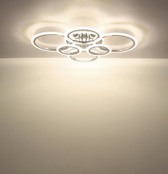 STROPNÍ LED SVÍTIDLO, 78/60,5/11,5 cm Globo - Online Only svítidla, Online Only