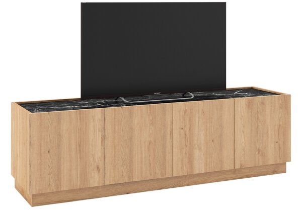 Marckeric TV stolek Dione 160 x 41,8 cm s dubovým dekorem