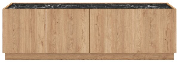 Marckeric TV stolek Dione 160 x 41,8 cm s dubovým dekorem