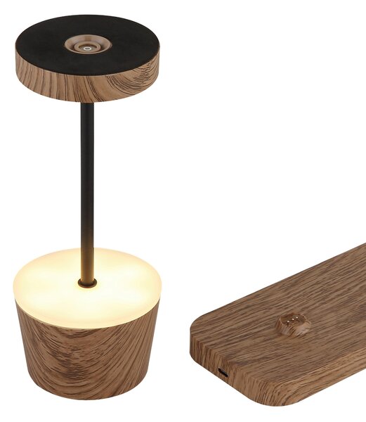 STOLNÍ LAMPA NA BATERIE 8.3/20 cm Globo - Venkovní světla, Online Only