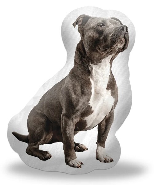 Sablio 3D polštář ve tvaru Amstaff