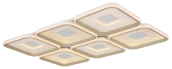 STROPNÍ LED SVÍTIDLO, 100,1/67/7,8 cm Globo - Online Only svítidla, Online Only