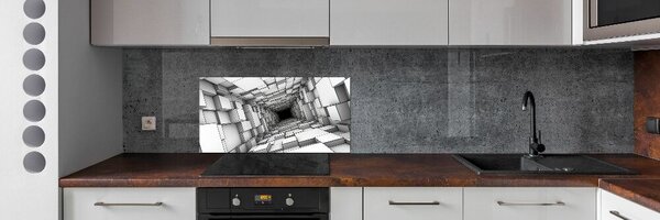 Panel do kuchyně Tunel z krychlí pksh-55216784