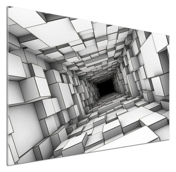 Panel do kuchyně Tunel z krychlí pksh-55216784