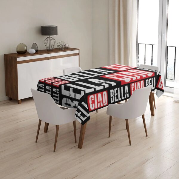 Sablio Ubrus La Casa de Papel Professor or Bella Ciao motiv 2 - 90x90 cm