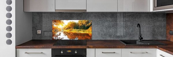 Panel do kuchyně Řeka na podzim pksh-55244592