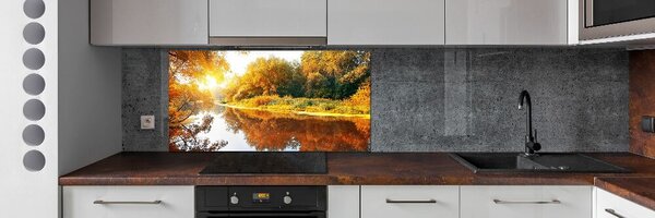 Panel do kuchyně Řeka na podzim pksh-55244592