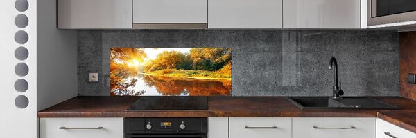 Panel do kuchyně Řeka na podzim pksh-55244592