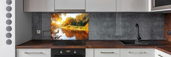 Panel do kuchyně Řeka na podzim pksh-55244592