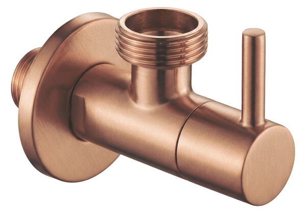 Rea Rea, Rohový ventil 1/2" x 3/4" Brush Copper, REA-03601