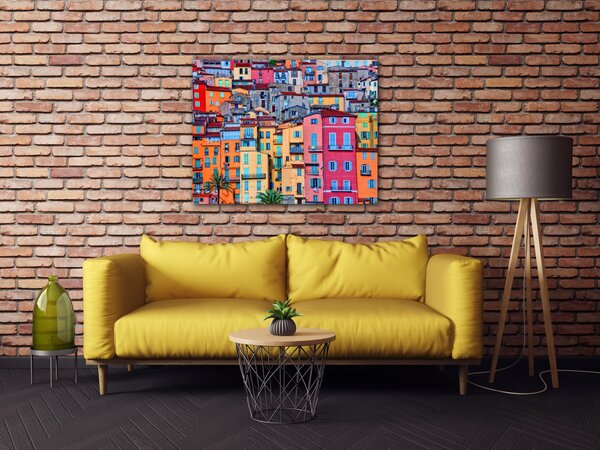 Impresi Obraz Barevné domy - 90 x 70 cm