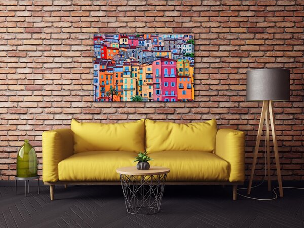 Impresi Obraz Barevné domy - 60 x 40 cm