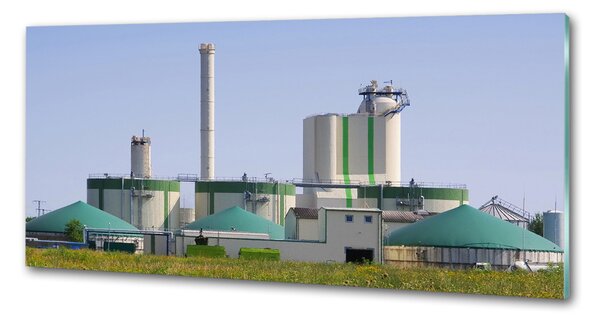 Dekorační panel sklo Bioplynová stanice pksh-55450466