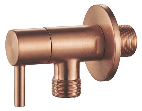Rea Rea, Rohový ventil 1/2" x 3/8" Brush Copper, REA-03605