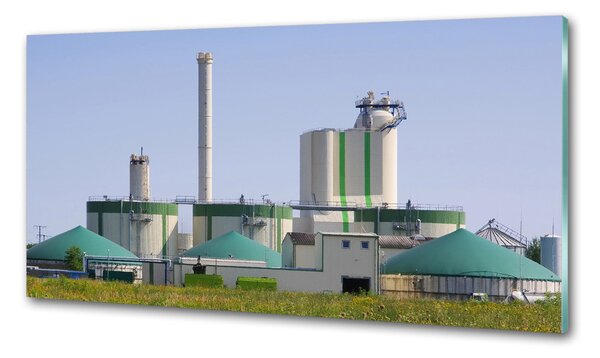 Dekorační panel sklo Bioplynová stanice pksh-55450466