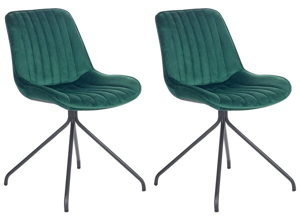 Set 2 ks jídelních židlí Navza (zelená). 1081670