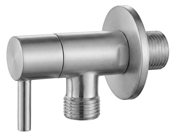 Rea Rea, Rohový ventil 1/2" x 3/8" Brush Nickel, REA-03607
