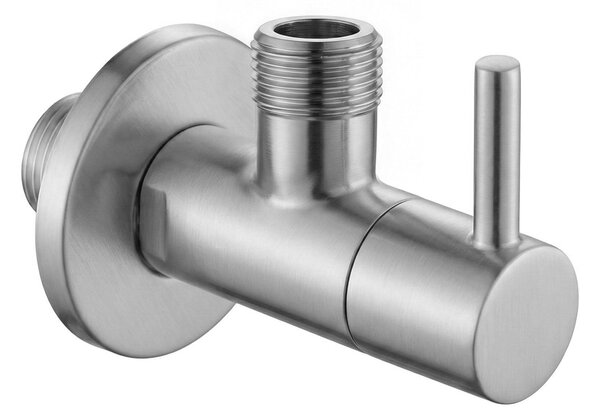 Rea Rea, Rohový ventil 1/2" x 3/8" Brush Nickel, REA-03607