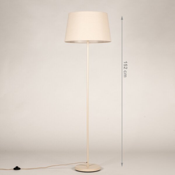 Stojací lampa Lentta Taupe and Taupe (LMD)