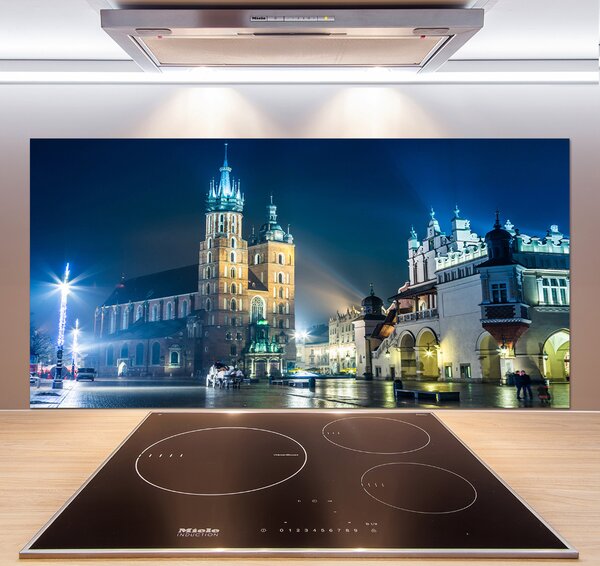 Dekorační panel sklo Krakov noc pksh-56831462
