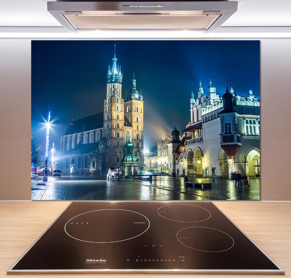 Dekorační panel sklo Krakov noc pksh-56831462