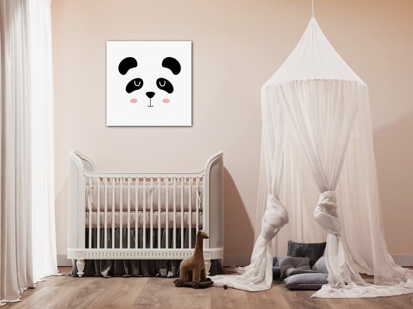 Impresi Obraz Panda ilustrace - 20 x 20 cm