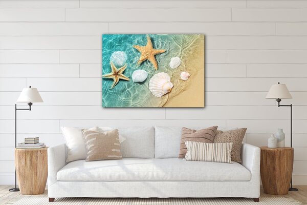 Impresi Obraz Mušle u moře - 70 x 50 cm