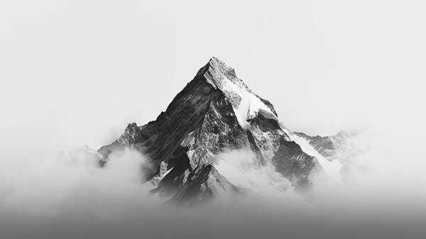 Fototapeta Hora se sněhem na vrcholu, Horské fototapety, Populární fototapety, u96033 - Tapeko.co.cz