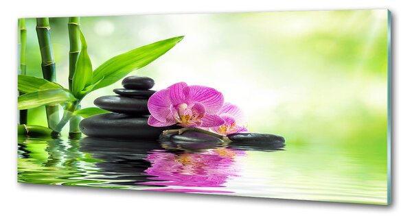 Skleněný panel do kuchynské linky Orchidej pksh-57168498