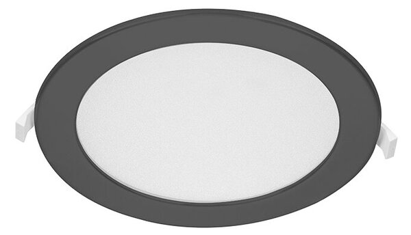 PN22400009 LED DOWNLIGHT vestavné svít.kulaté 6W,540lm,3000-6000K,IP44,černá,11,5cm