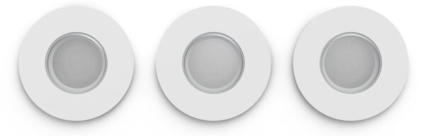 Hue Adore recessed koupelnové svítidlo kulaté 3x4,2W, 2000-6500K, IP44, bílá (3ks)