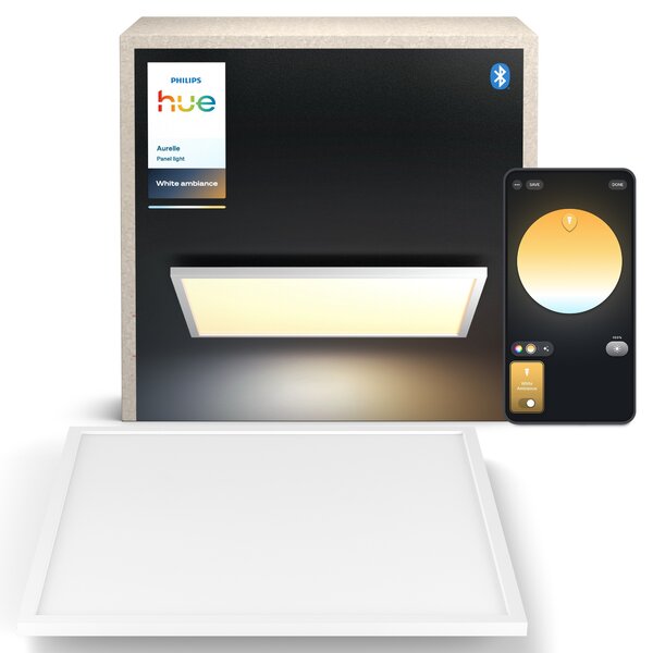 Hue Aurelle přisazený LED panel SQ XL (čtverec) 60x60cm, bílá