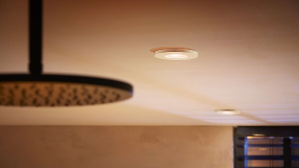 Hue Adore recessed koupelnové svítidlo kulaté 3x4,2W, 2000-6500K, IP44, bílá (3ks)