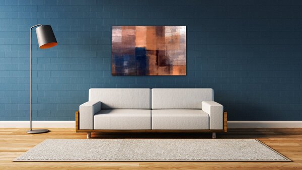 Impresi Obraz Kresba abstraktní obdélníky - 60 x 40 cm