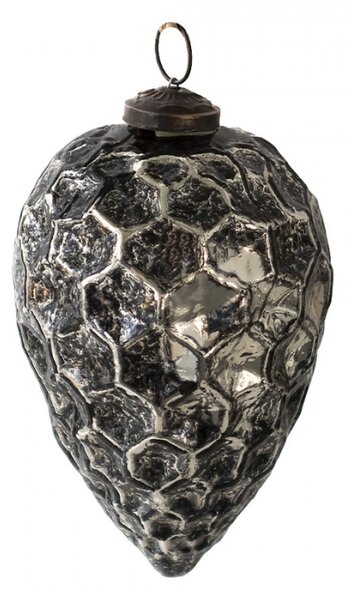Vánoční cetka černá 9*15 cm – 9x15 cm