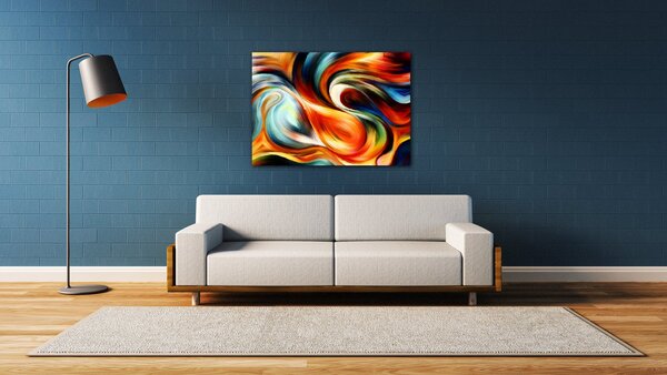 Impresi Obraz Pestrobarevný abstrakt - 70 x 50 cm