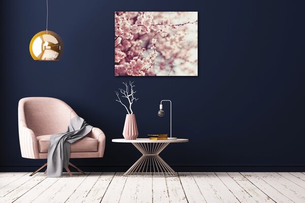 Impresi Obraz Světle růžové květy - 90 x 70 cm