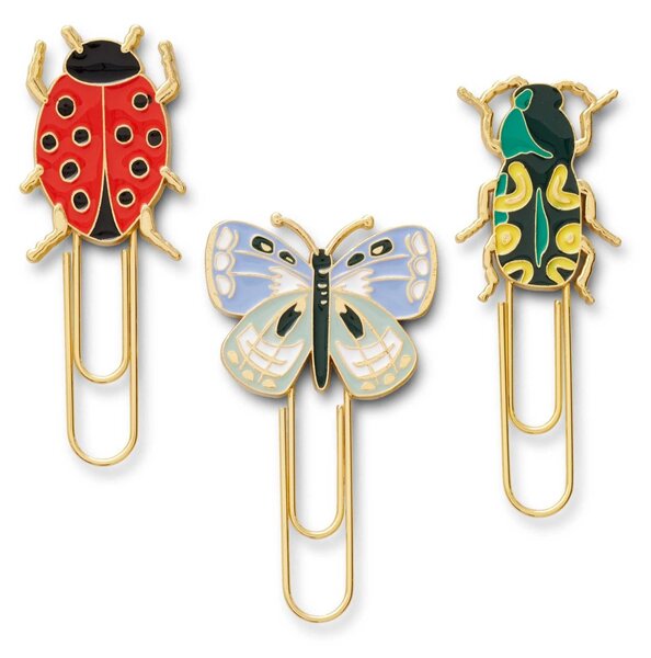 Kancelářské sponky Curio – set 3 ks