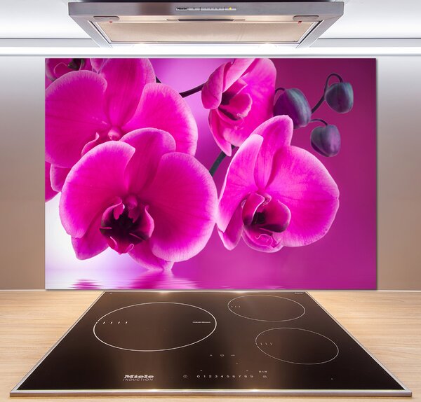 Skleněný panel do kuchynské linky Orchidej pksh-58002130