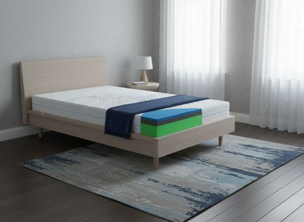Zdravotní matrace Materasso Aquasleep 20 cm 80x200 cm, Výška matrace: 20 cm