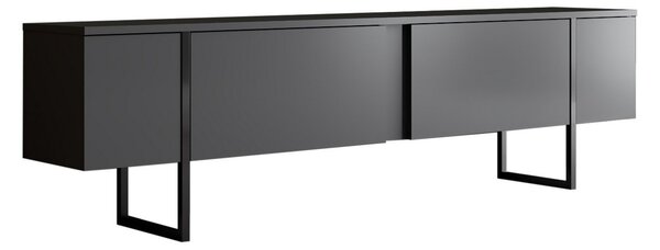 Televizní stolek Luxe Anthracite and Black