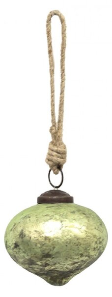 Vánoční cetka zelená 7*7 cm – 7x7 cm