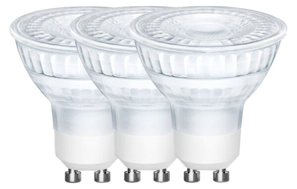 Nordlux LED žárovka GU10 4,7W 2700K 3ks (čirá) LED žárovky sklo 5174008623