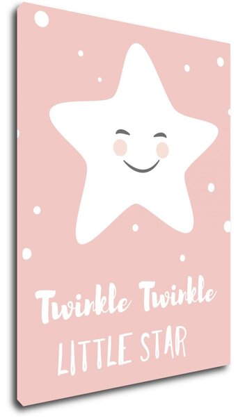 Impresi Obraz Pink twinkle twinkle little star - 30 x 40 cm