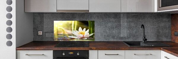 Dekorační panel sklo Vodní lilie pksh-58356953