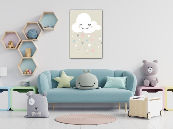 Impresi Obraz Cute little cloud - 20 x 30 cm